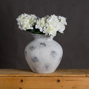 Downton Large Antique White Vase