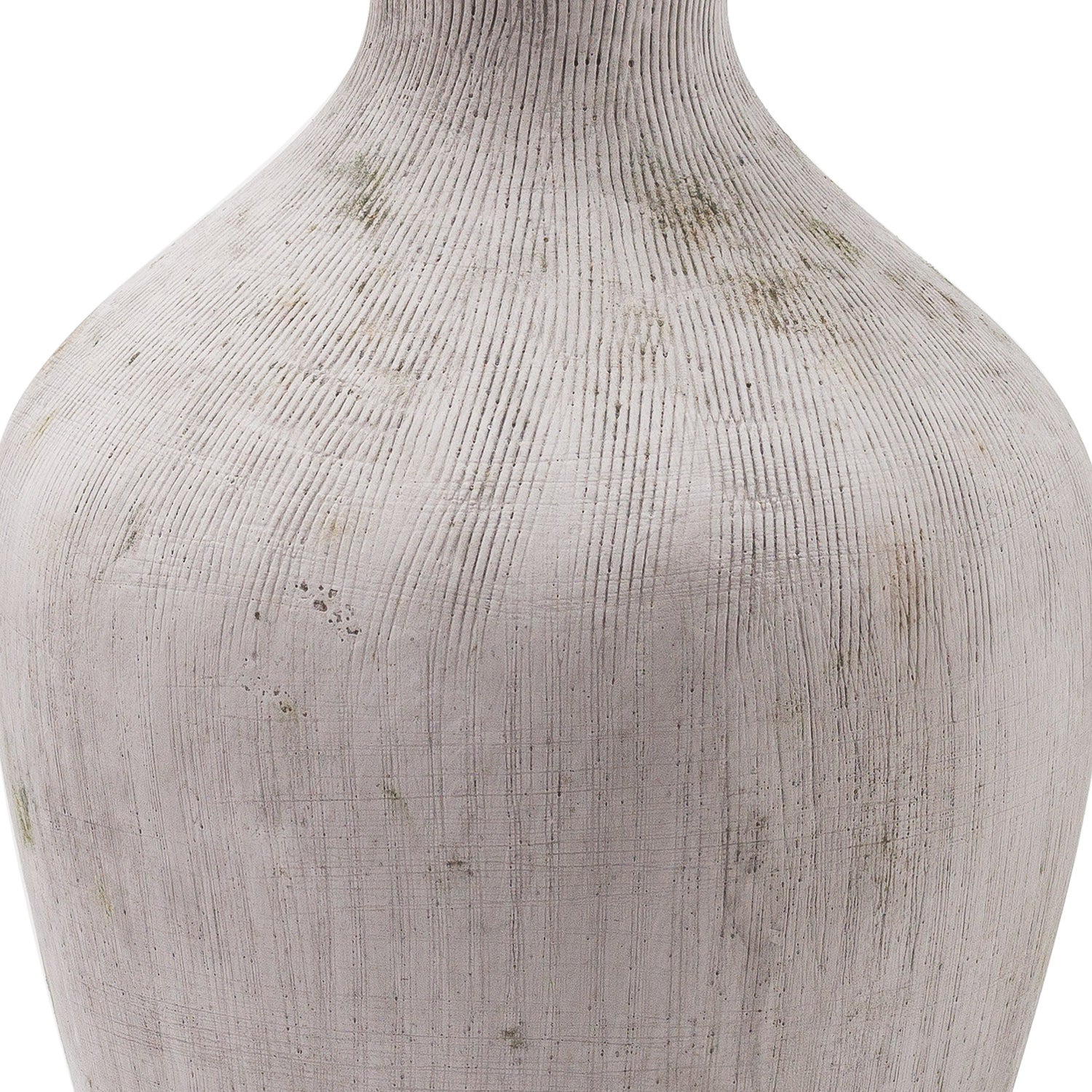 Bloomville Ellipse Stone Vase