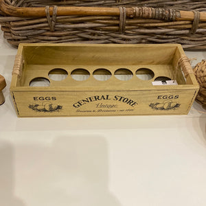 Vintage Egg Holder Crate