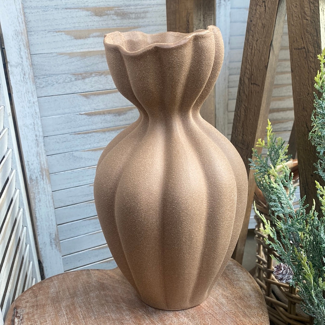 Large Sculptural Vase