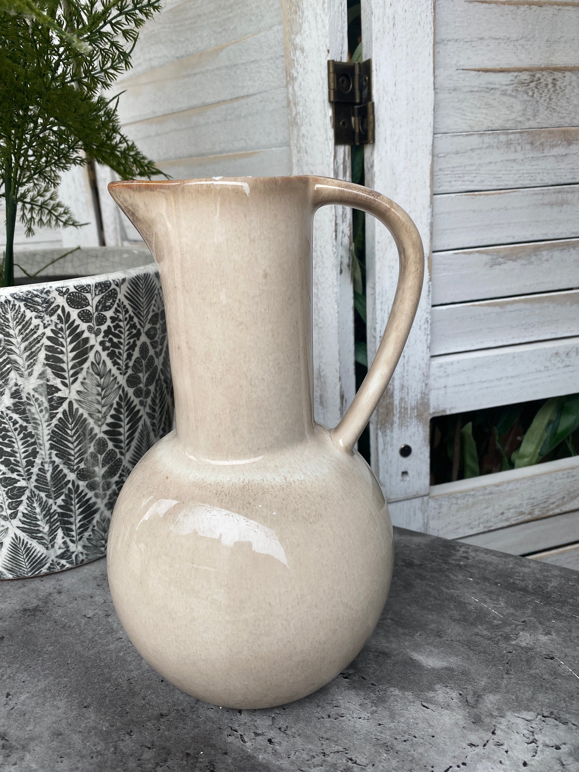 Reactive Glaze Latte Jug