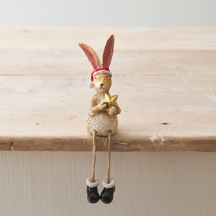 Jasper Rabbit Star Shelf Sitter