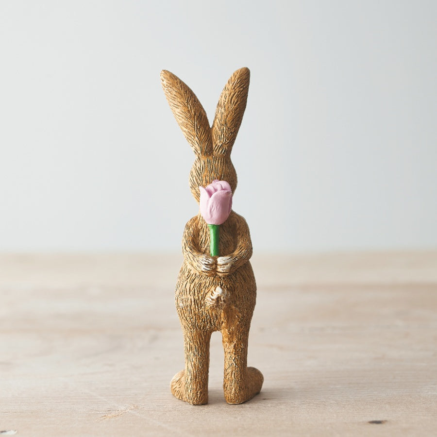 Standing Bunny With Rose