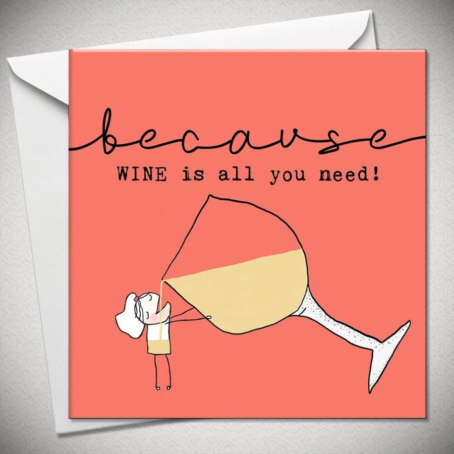 Wine Is All You Need Card