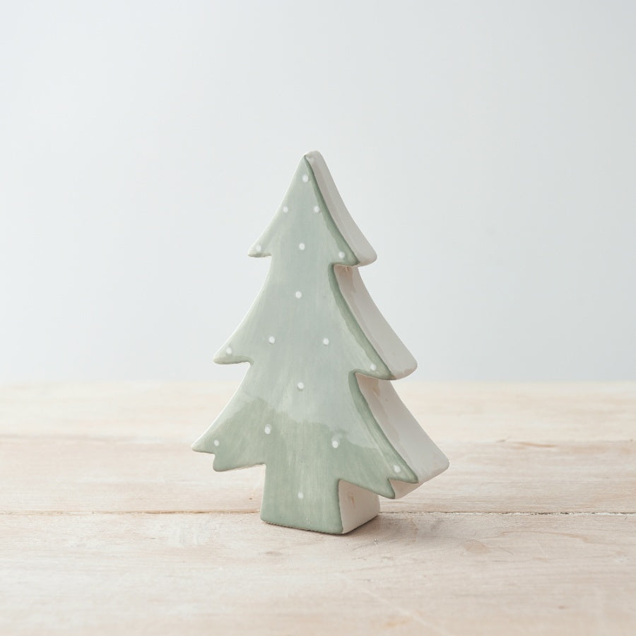 Polka Dot Christmas Tree Ornament