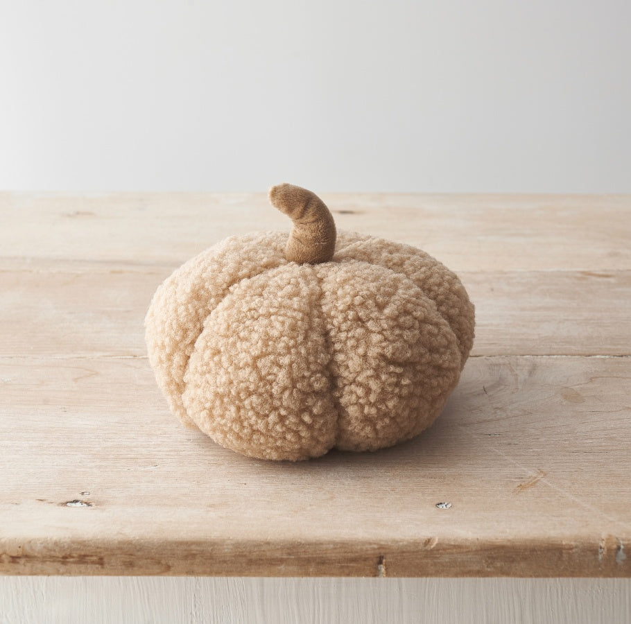 Large  Natural Sherpa Pumpkin