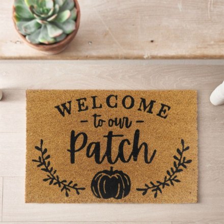 Welcome To Our Patch Doormat