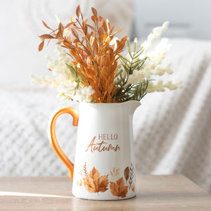 Hello Autumn Ceramic Flower Jug