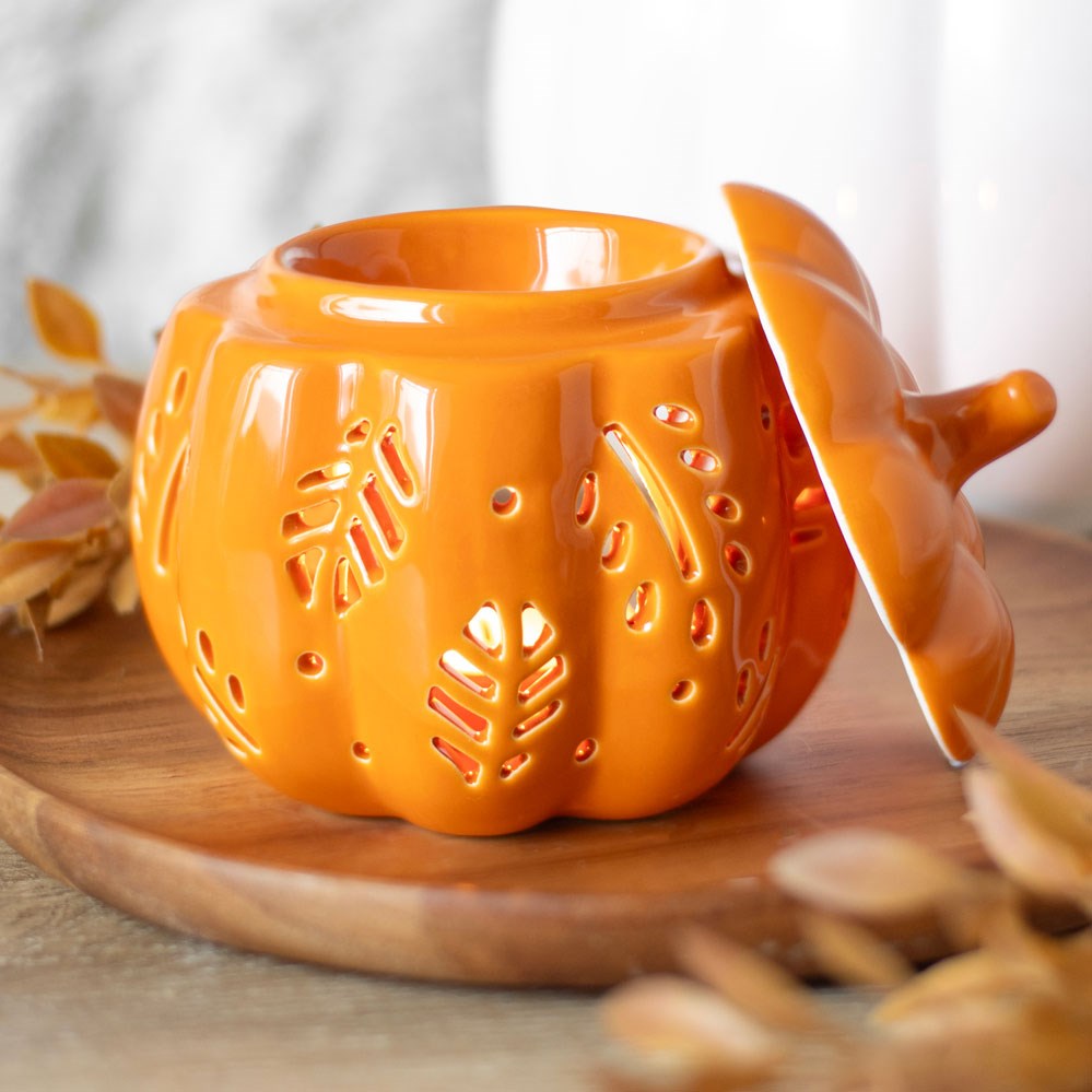 Autumn Leaves Pumpkin Oil Burner