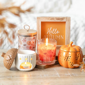 Autumn Leaves Pumpkin Oil Burner