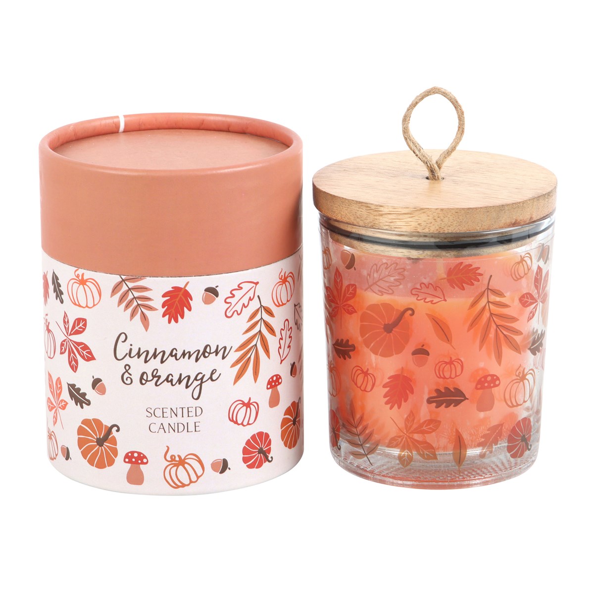 Autumn Leaves Cinnamon And Orange Candle