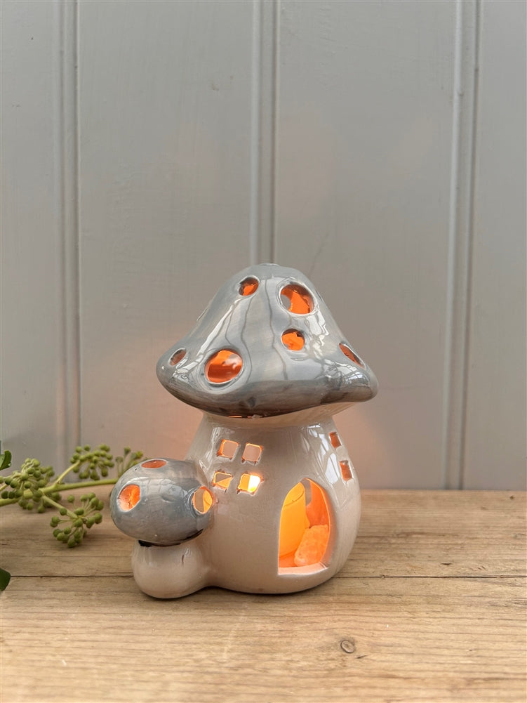 Mushroom Toadstool Tealight Holder