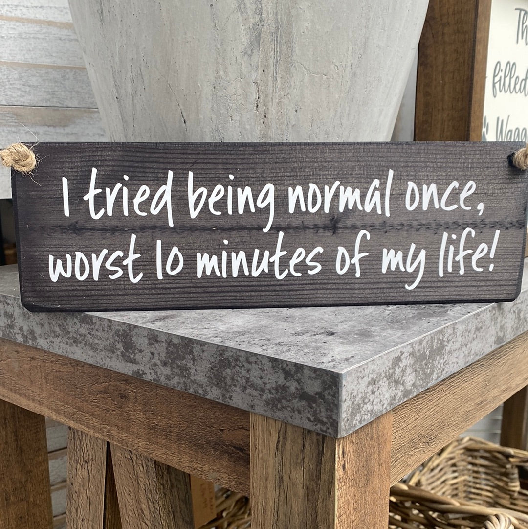 Being Normal