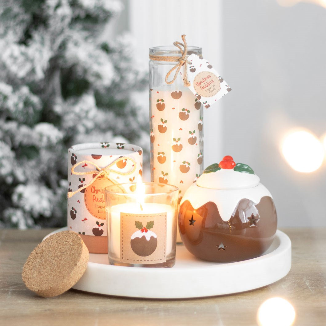 Christmas Pudding Candle