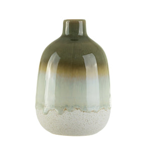 Mojave Glaze Green Vase