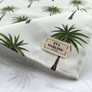 Boulevard Palms Tea Towel