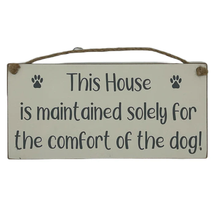 This House Is Maintained Sign