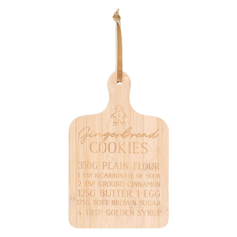 Gingerbread Cookies Serving Board