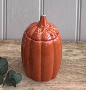 Orange Speckled Wax Burner