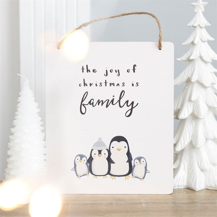 Joy Of Christmas Hanging Sign