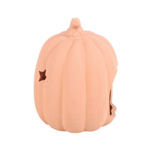 Terracotta Pumpkin Tealight Holder