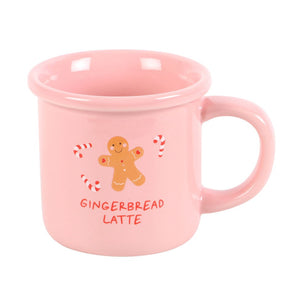 Pink Gingerbread Mug