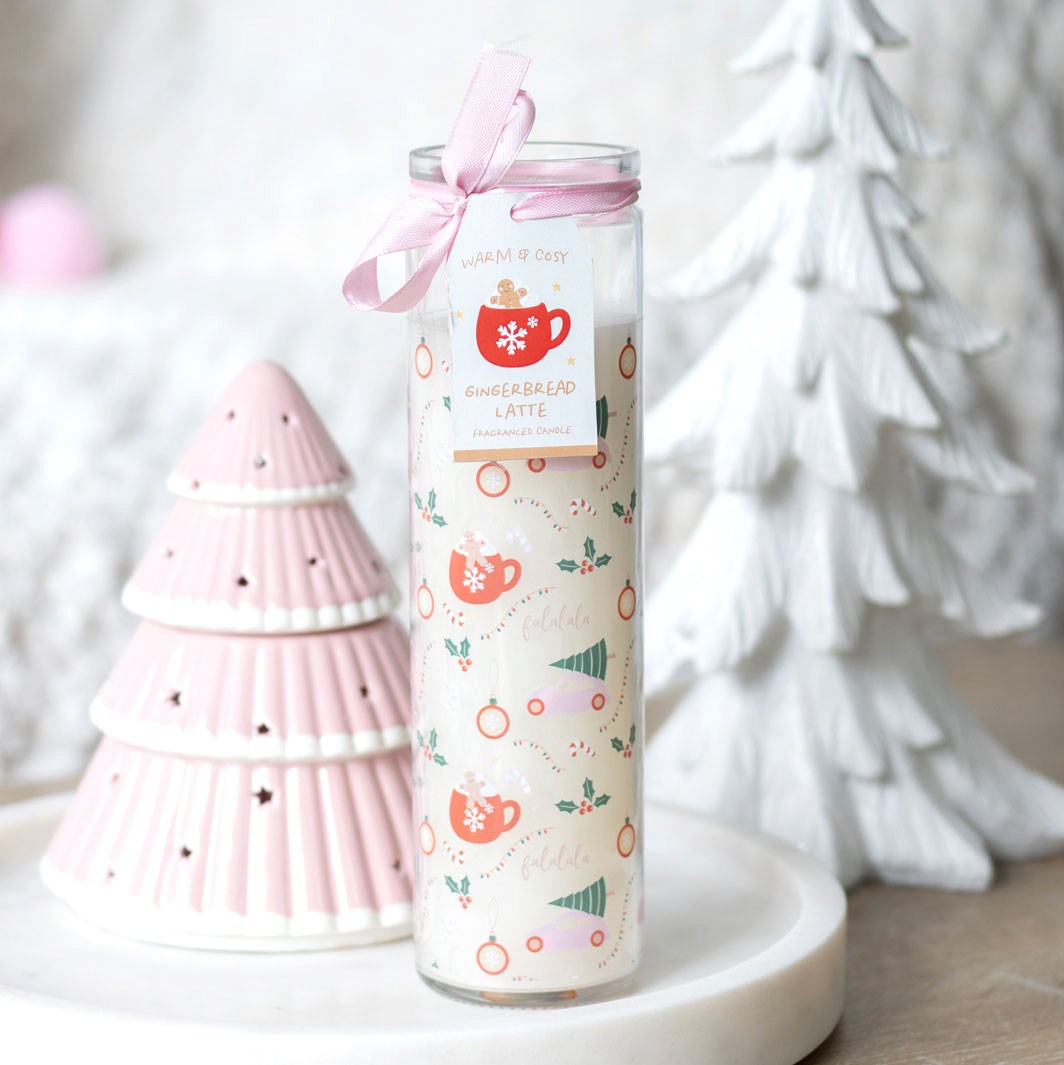 Sugarplum Christmas Tube Candle