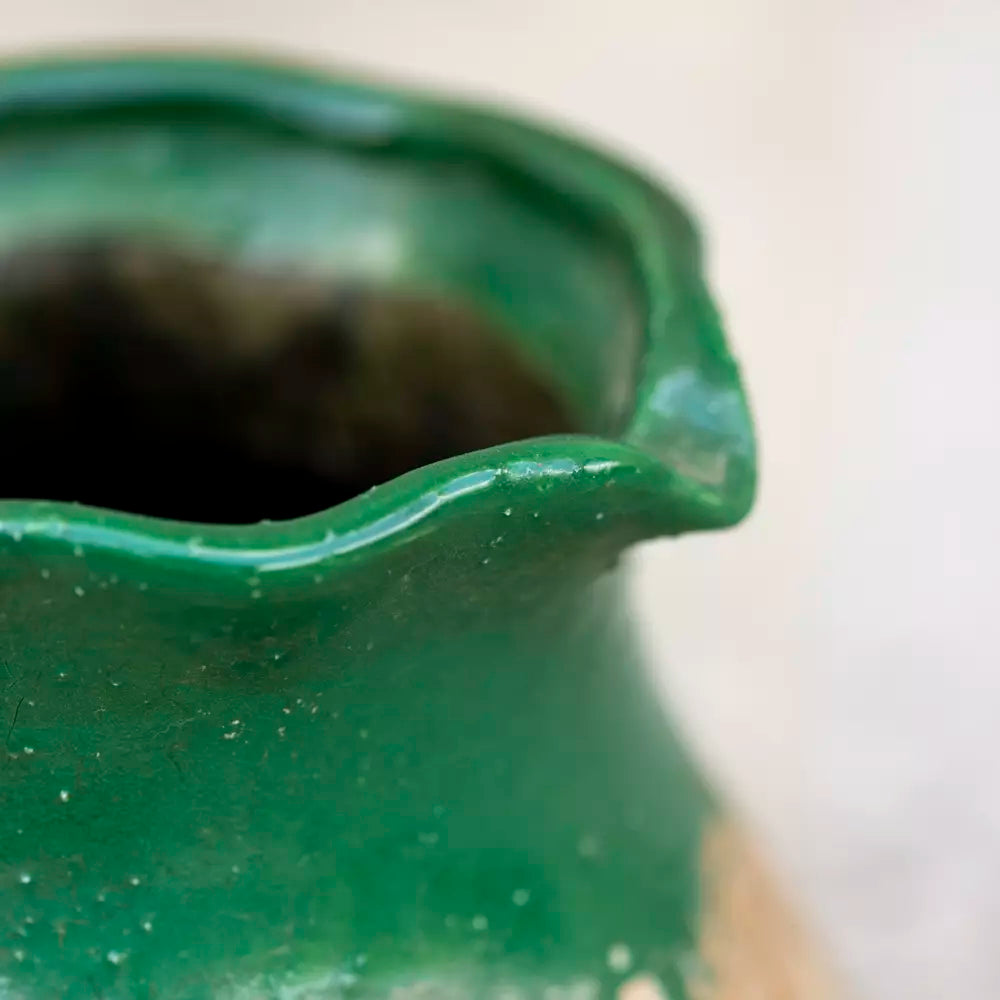 Terracotta Jug Green