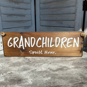 Grandchildren Plaque