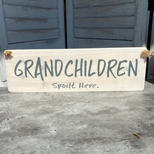 Grandchildren Plaque