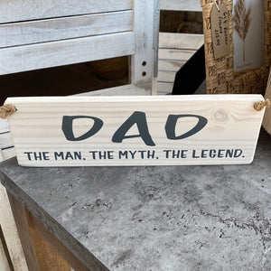 Dad Rustic Plaque