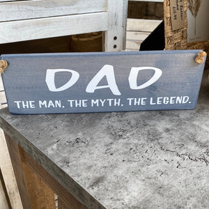 Dad Rustic Plaque