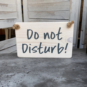 Do Not Disturb Plaque