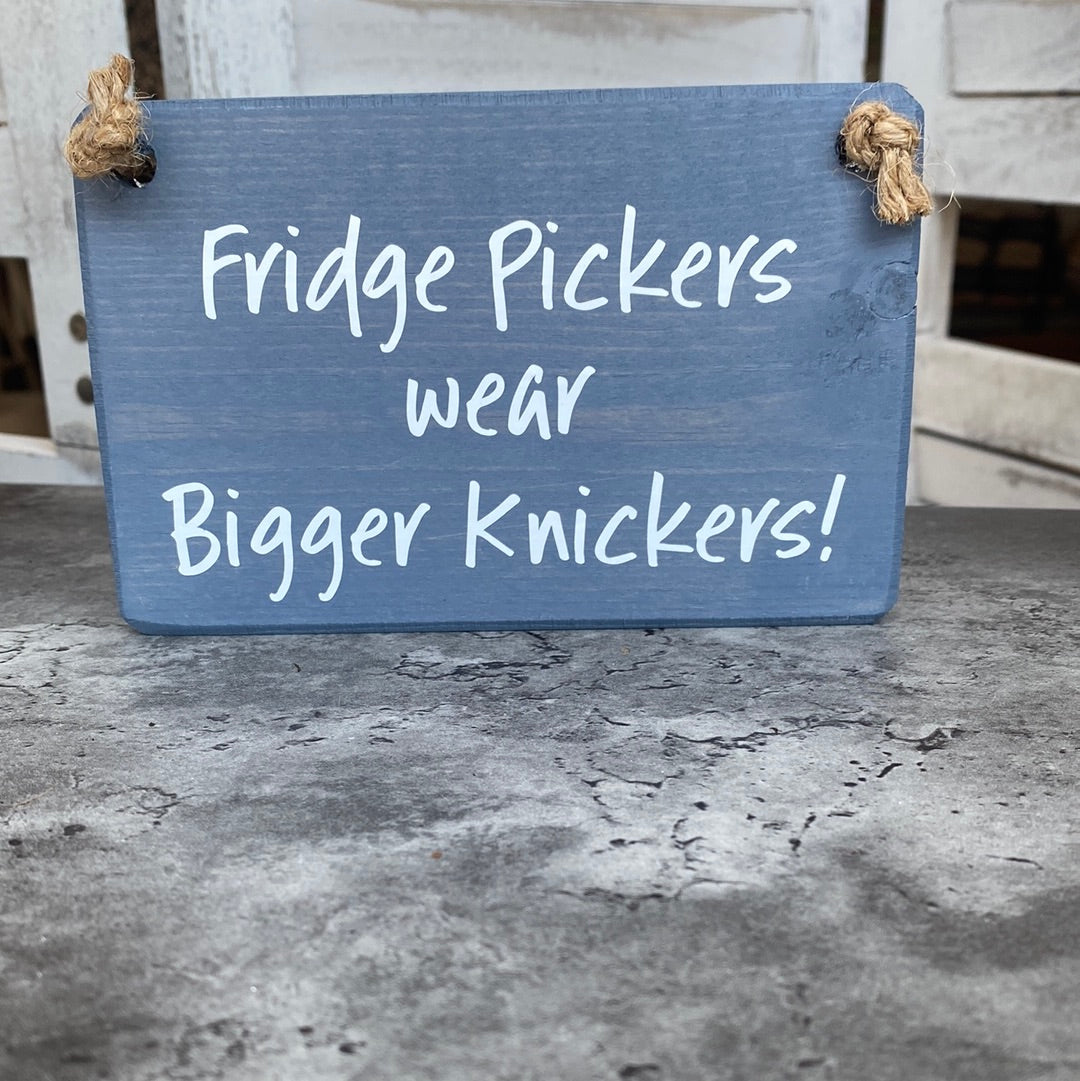 Fridge Picker Plaque