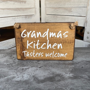 Grandmas Kitchen Plaque