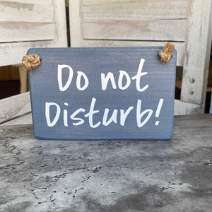 Do Not Disturb Plaque