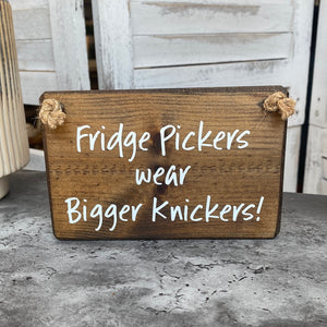 Fridge Picker Plaque