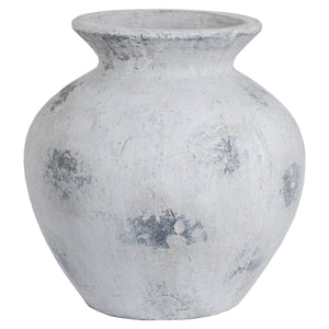 Downton Large Antique White Vase