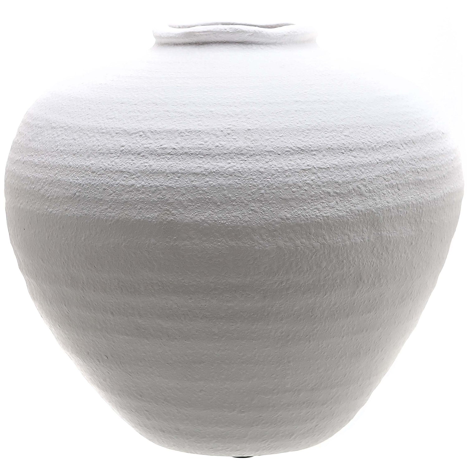 Regola Matt White Ceramic Vase