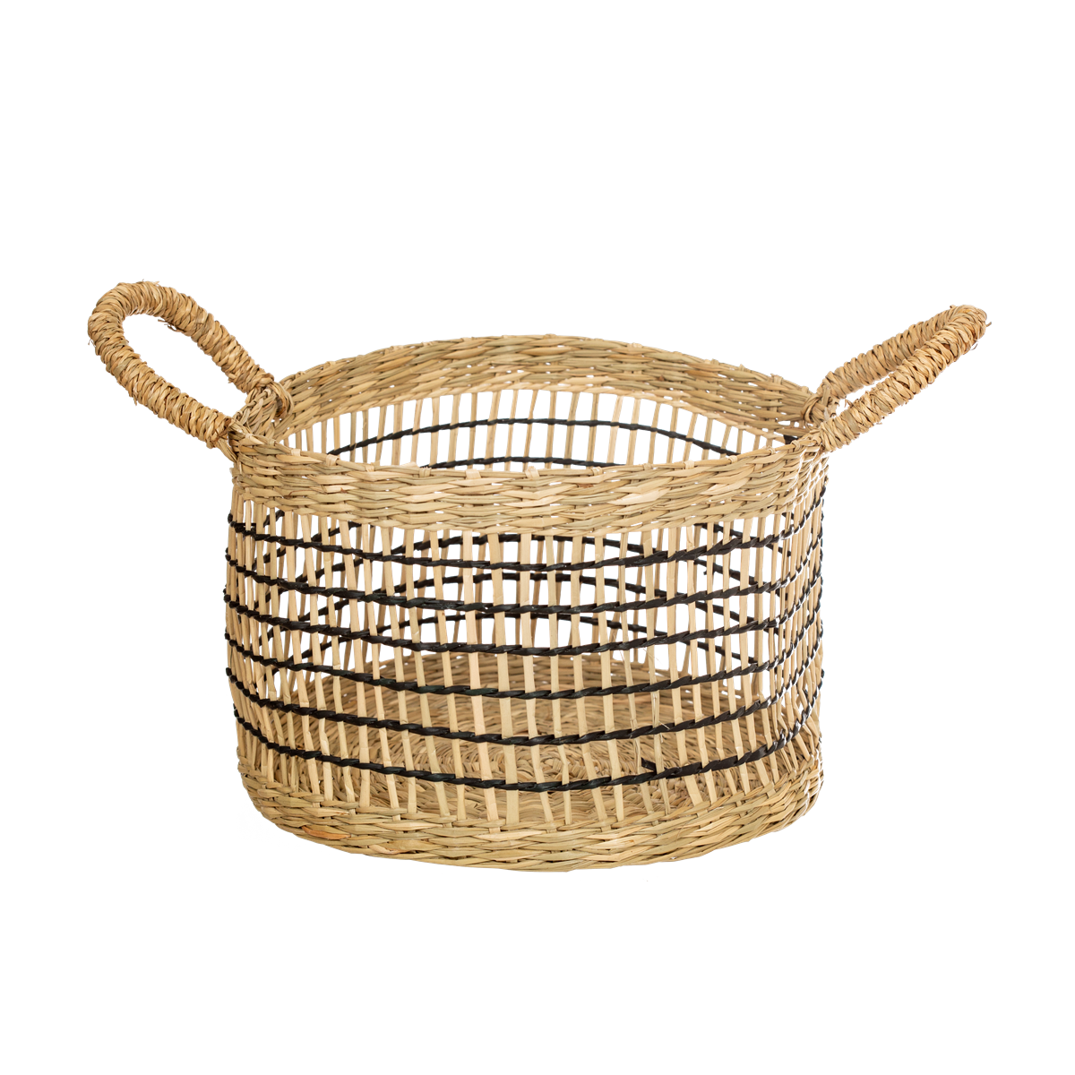 Seagrass Open Weave Baskets - Set Of 2