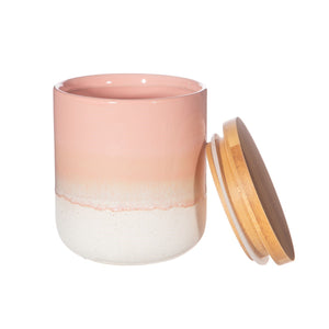 Mojave Glaze Pink Canister